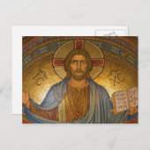 Carte postale Jesus Christ IC XC (Devant / Derrière)