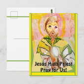Carte Postale Jésus-Christ le Grand Prêtre (Devant / Derrière)