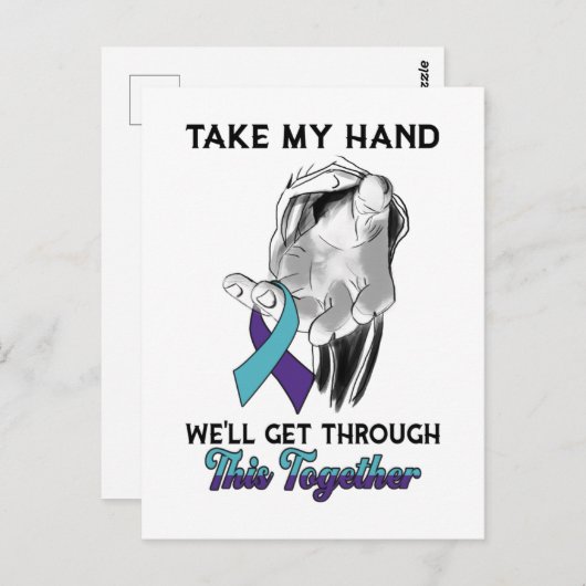 Carte Postale Jésus Christ Nous allons passer par la sensibilisa (Devant / Derrière)