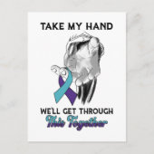 Carte Postale Jésus Christ Nous allons passer par la sensibilisa (Devant)