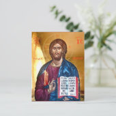 Carte Postale Jesus Christ Pantocrator  (Debout devant)