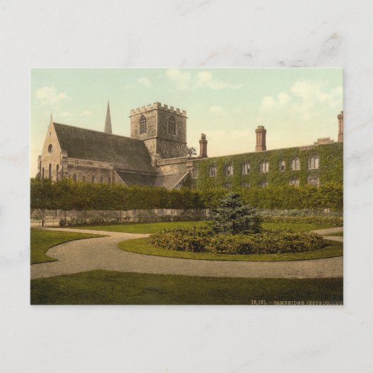 Carte Postale Jesus College, Cambridge, Angleterre (Devant)