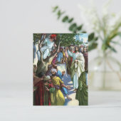 Carte Postale Jésus Dans La Maison De Zaccheus (Debout devant)