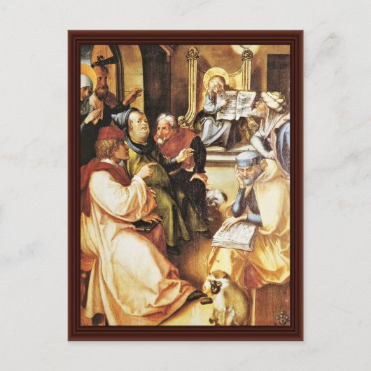 Carte Postale Jésus De Douze Ans Dans Le Temple (Devant)