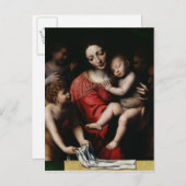 Carte Postale Jésus endormi (Devant / Derrière)