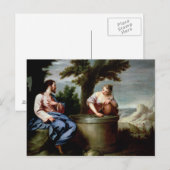 Carte Postale Jésus et la femme samaritaine (Devant / Derrière)