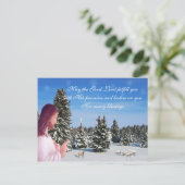 Carte Postale Jésus et le mouton (Debout devant)