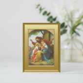 Carte Postale Jésus et les enfants (Debout devant)