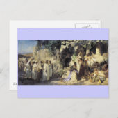 Carte Postale Jésus et les pécheurs (Devant / Derrière)