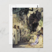 Carte Postale Jésus et les pécheurs (Devant / Derrière)