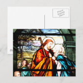 Carte Postale Jésus et Marie (Devant / Derrière)