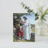 Carte Postale Jésus Et Un Aveugle (Debout devant)