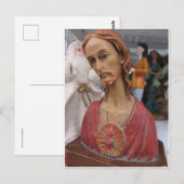 Carte Postale Jésus Figurine (Devant / Derrière)