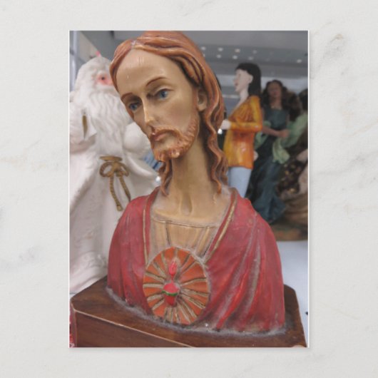 Carte Postale Jésus Figurine (Devant)