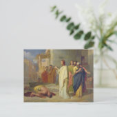 Carte Postale Jésus guérit le Leper, 1864 (Debout devant)