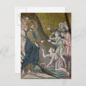 Carte Postale Jésus guérit les handicapés et les aveugles (Devant / Derrière)