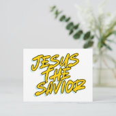 CARTE POSTALE JÉSUS LE SAUVEUR (Debout devant)