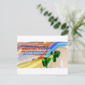 Carte Postale Jésus lumière du monde (Debout devant)
