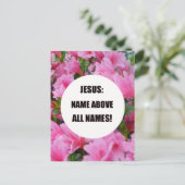 Carte Postale Jésus : Nom au-dessus de tous les noms ! (Debout devant)