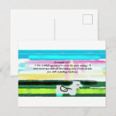 Carte Postale Jésus nous aime (Devant / Derrière)