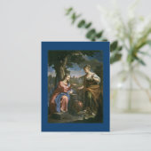 Carte Postale Jésus Offre De L'Eau Vie (Debout devant)