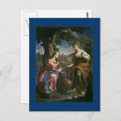 Carte Postale Jésus Offre De L'Eau Vie (Devant / Derrière)