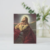 Carte Postale Jésus priant (Debout devant)