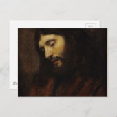 Carte Postale Jésus regarde vers le bas (Devant / Derrière)