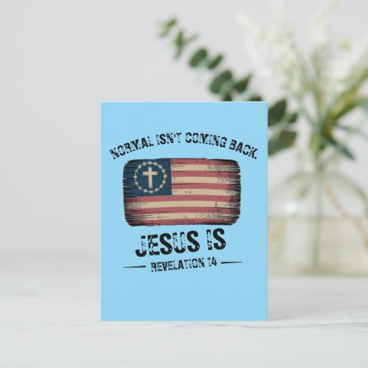 Carte Postale Jésus revient (Debout devant)