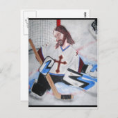 Carte Postale Jésus Sauve ! (Devant / Derrière)