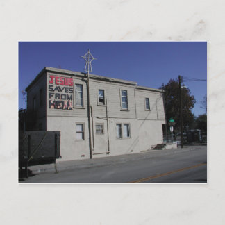 Carte Postale Jésus Sauve L'Enfer