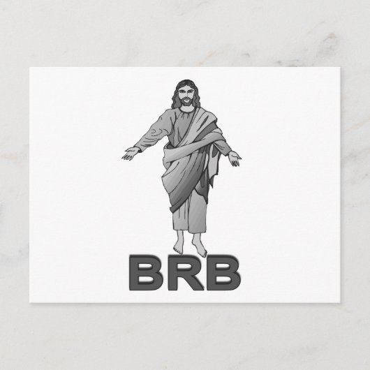 Carte Postale Jésus Sera De Retour (Devant)