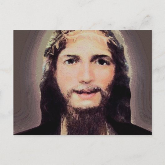 Carte Postale Jésus souriant (Devant)