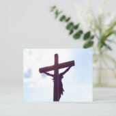 Carte Postale Jésus sur la croix (Debout devant)