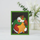 Carte Postale Jésus T'Aime Beaucoup De Neige ! Thème chrétien Sn (Debout devant)