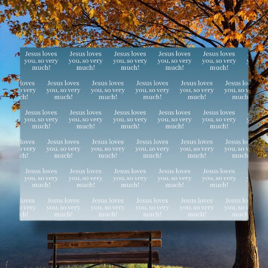 Carte Postale Jésus t'aime tellement !