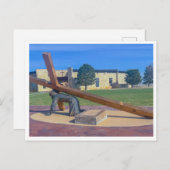 Carte Postale Jésus tombe la deuxième fois (Devant / Derrière)