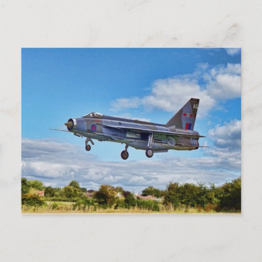 Carte Postale Jet de foudre (Devant)