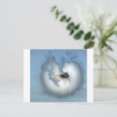 CARTE POSTALE JET FIGHTER EN VAPOR (Debout devant)
