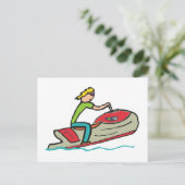 Carte Postale Jet Ski (Debout devant)