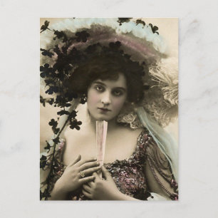 Carte Postale J'étais dans le jardin