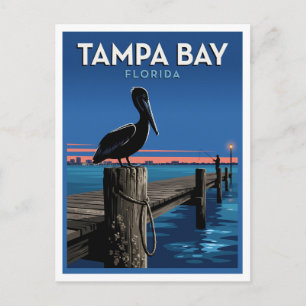Carte Postale Jetée de Ballast Point, voyage à Tampa Bay Floride