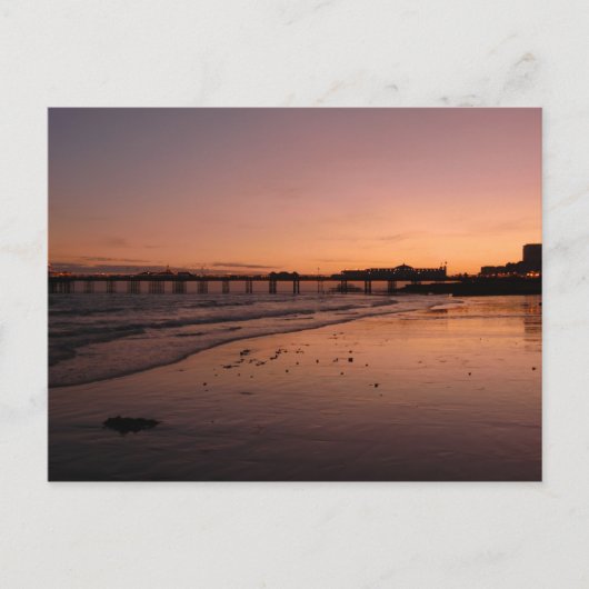 CARTE POSTALE JETÉE DE BRIGHTON (Devant)