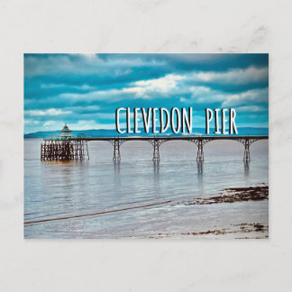 Carte Postale Jetée de Clevedon, Somerset, Angleterre 
