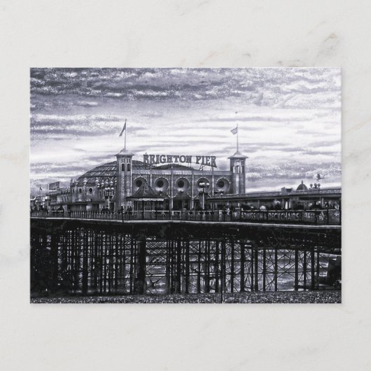 Carte Postale Jetée de contraste Brighton (Devant)