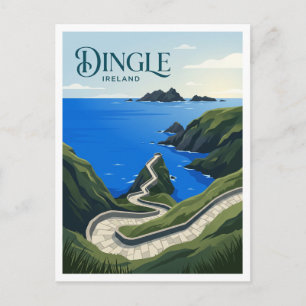 Carte Postale Jetée de Dunquin, Dingle, Irlande