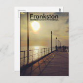 Carte Postale Jetée de Frankston, Victoria, Australie (Devant / Derrière)