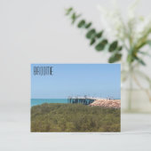 Carte Postale jetée de la plage de broome town (Debout devant)