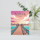 Carte Postale Jetée de Naples USA (Debout devant)