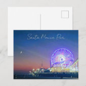 Carte Postale Jetée de Santa Monica (Devant / Derrière)